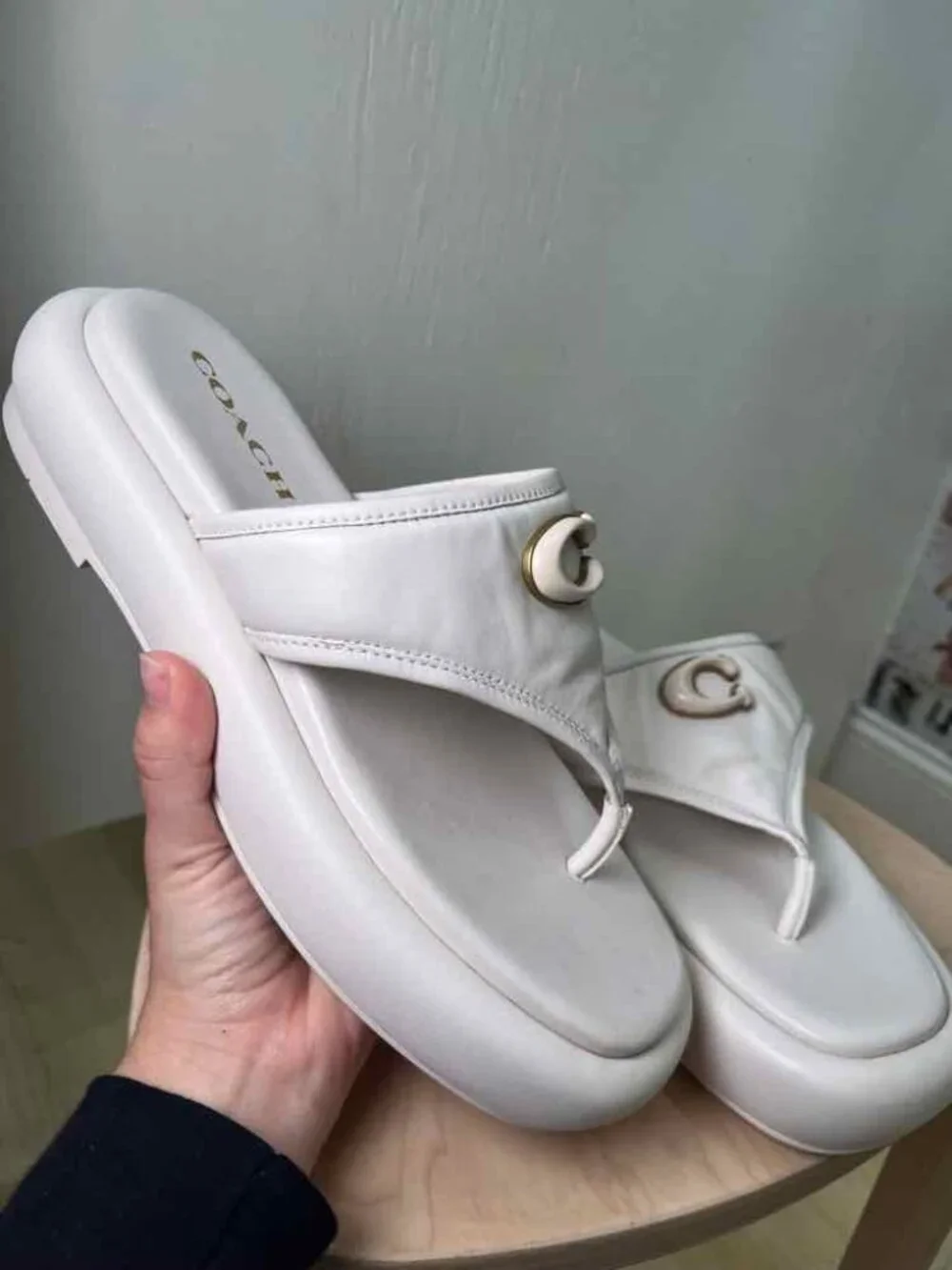Coach White Size 9 Shoes